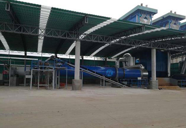 广东清远森å¶çº¸ä¸šé 纸烟气余çƒé¡¹ç›®æ±¡æ³¥å¹²åŒ–工程案例